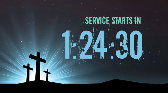 best teleprompter countdown clock church