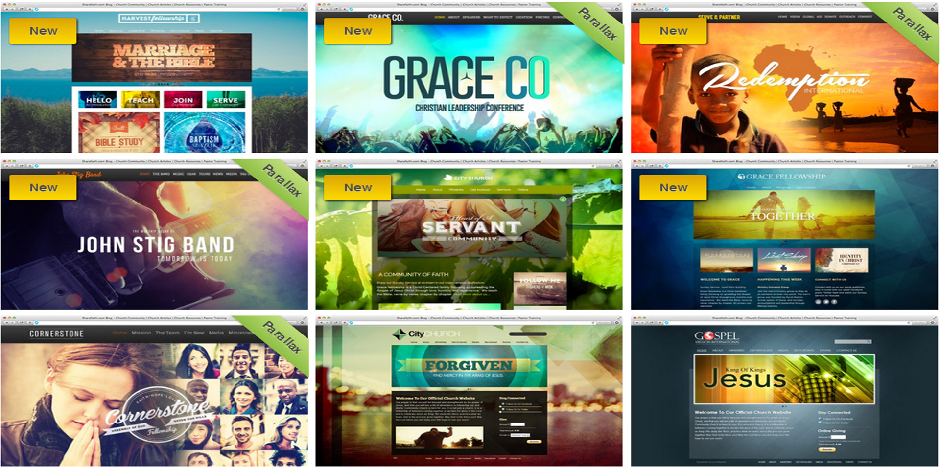 30 Best Church Website Templates for Ministry and Outreach