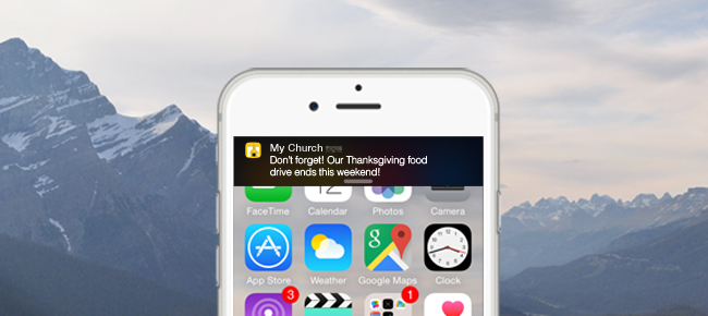 5 Ideas for Push Notifications on Your New Church App