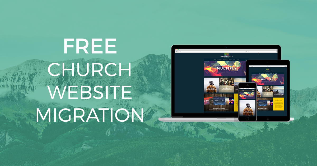 Free Migration Church Website - Sharefaith