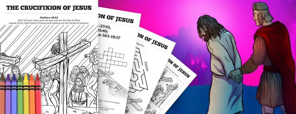 The Crucifixion Sunday School Lesson For Kids - Sharefaith Magazine