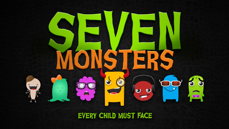 Monsters Kids Face - How To Overcome Fear