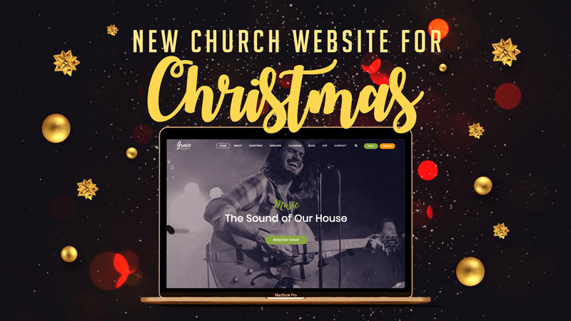 Christmas Church Website