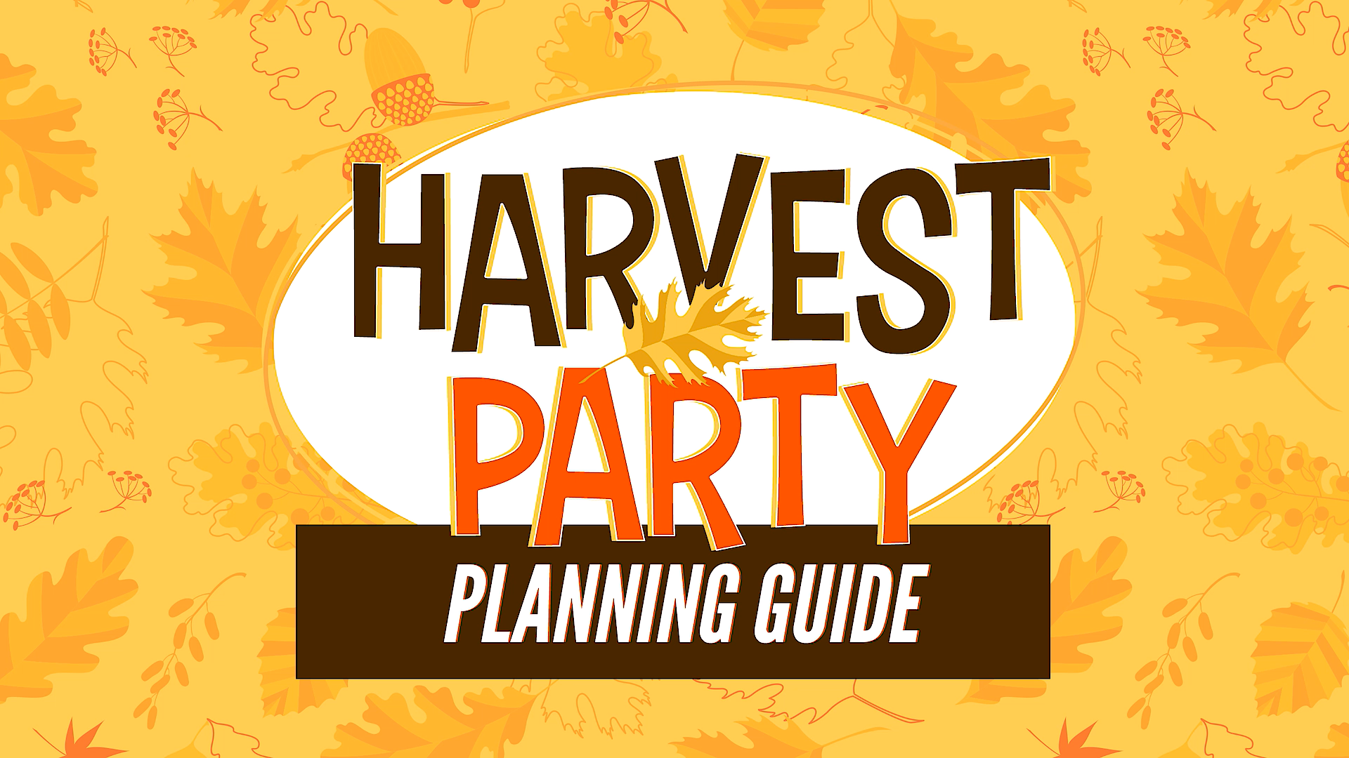 harvest party guide