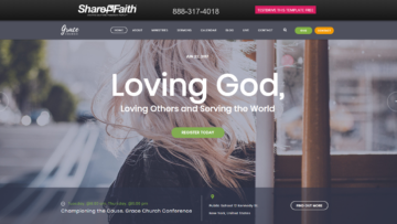 Church Website Theme