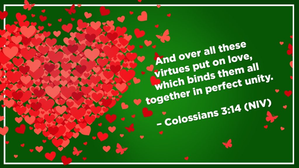 Bible Love Colossians 3-14 blog