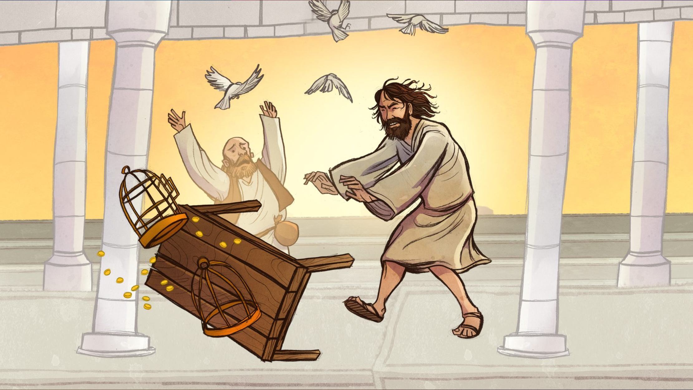Jesus and judas animated short online